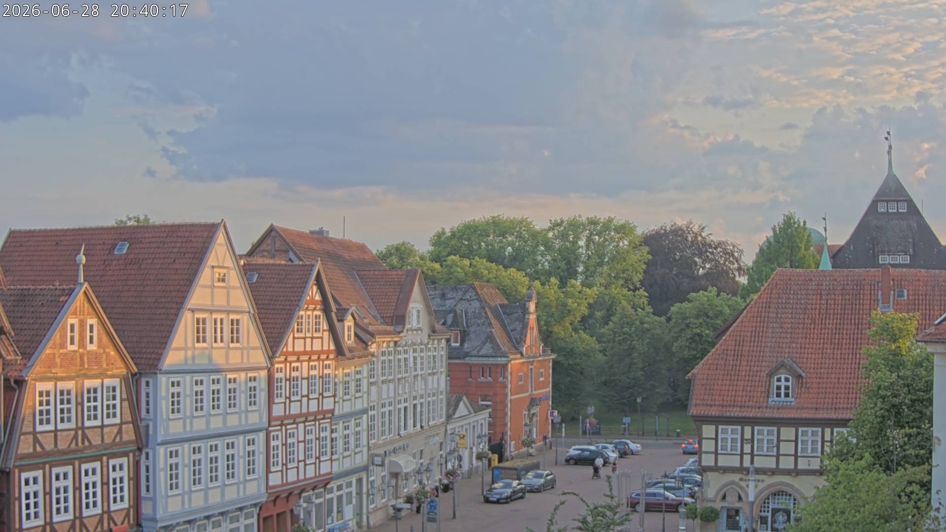 Archived image Webcam Old Town Hall Celle