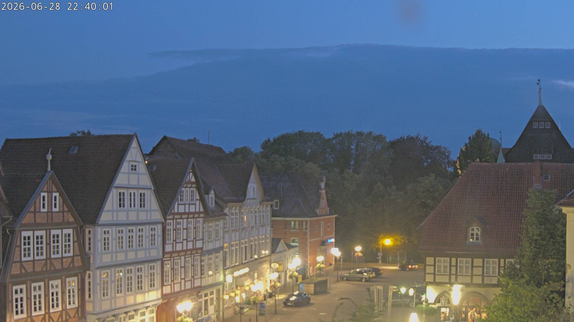 Archived image Webcam Old Town Hall Celle