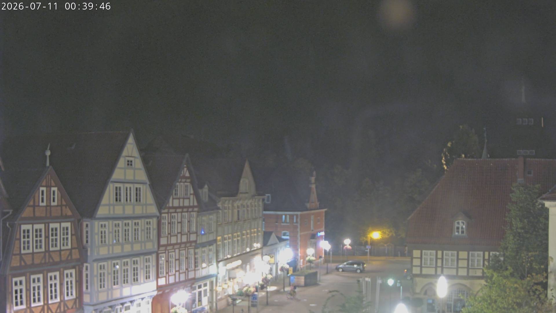 Archiv Foto Webcam Celle: Altes Rathaus und Stechbahn