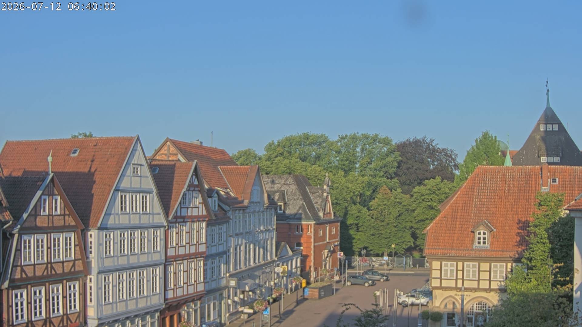 Archived image Webcam Old Town Hall Celle