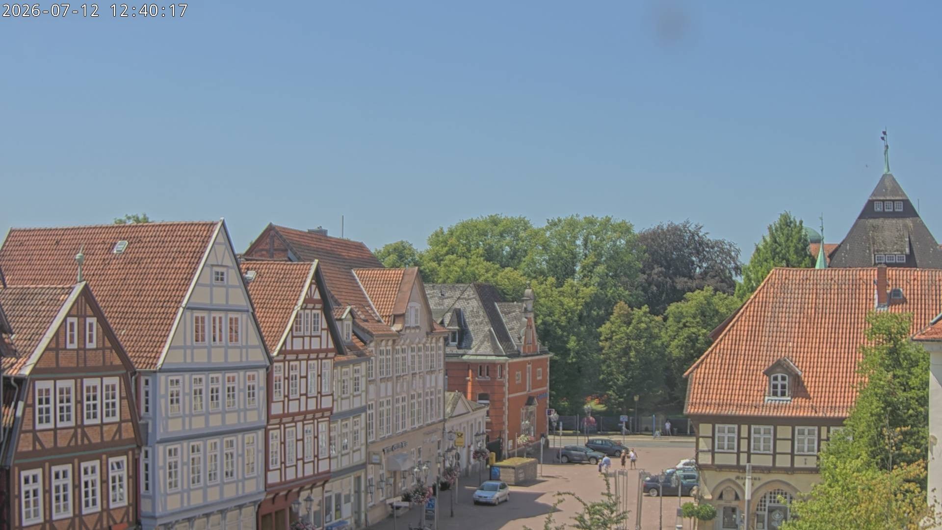 Archived image Webcam Old Town Hall Celle
