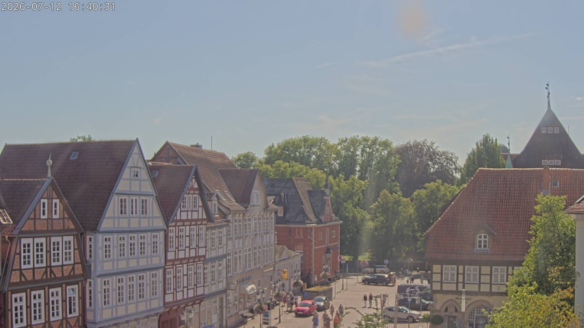 Archived image Webcam Old Town Hall Celle