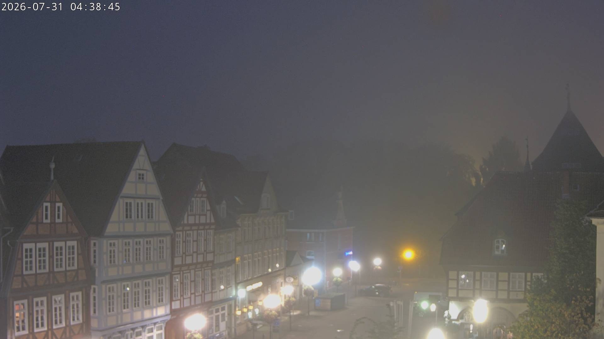 Archiv Foto Webcam Celle: Altes Rathaus und Stechbahn