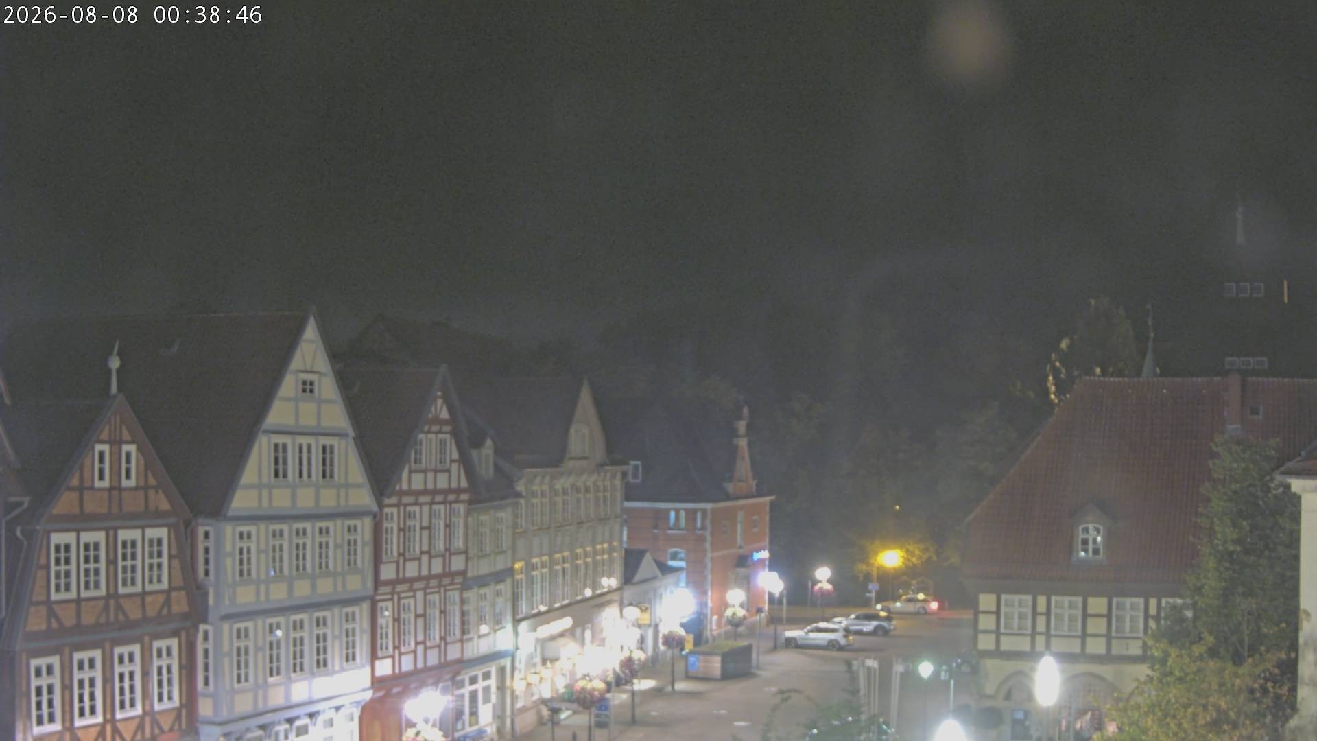 Archiv Foto Webcam Celle: Altes Rathaus und Stechbahn