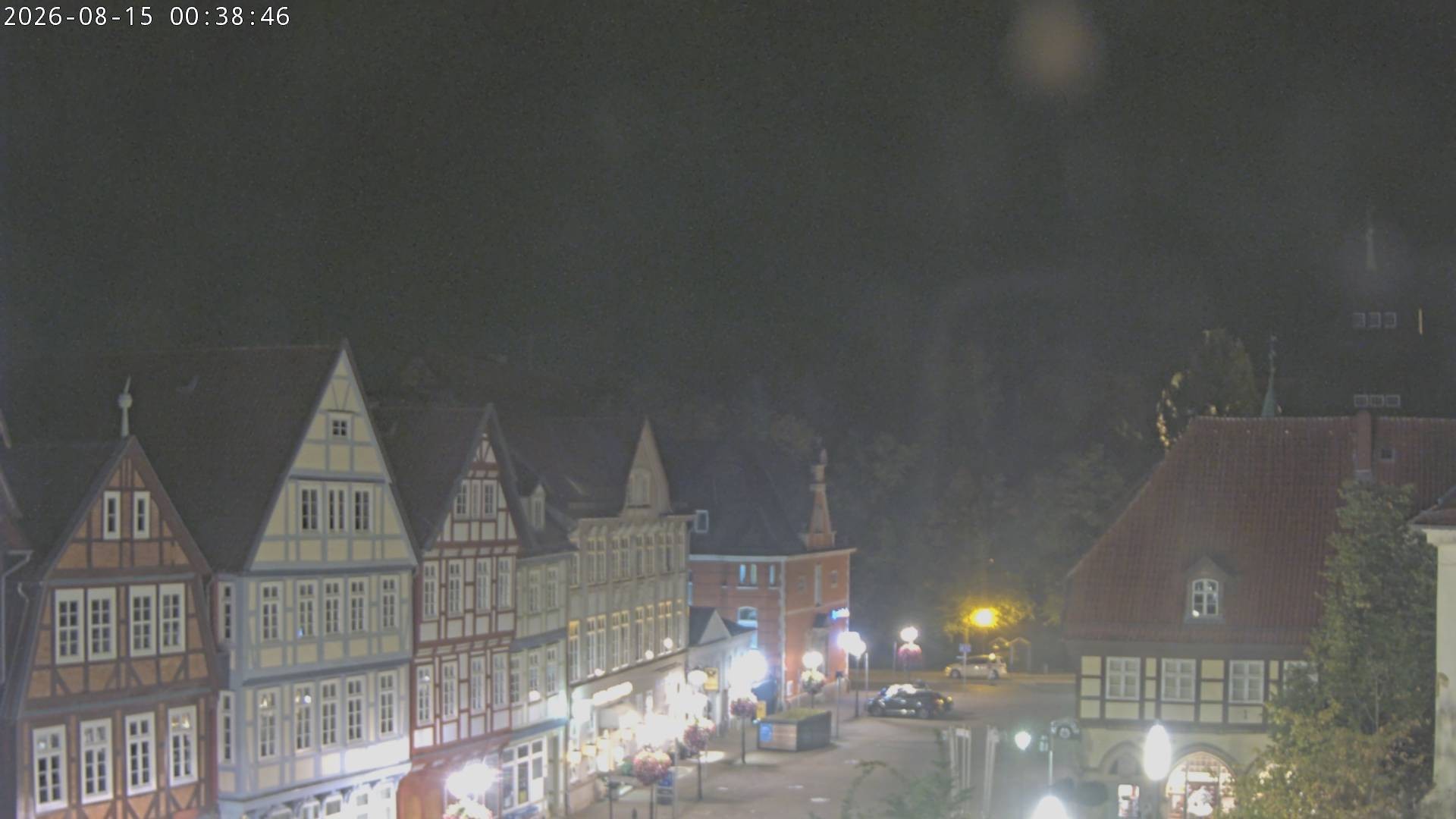 Archiv Foto Webcam Celle: Altes Rathaus und Stechbahn
