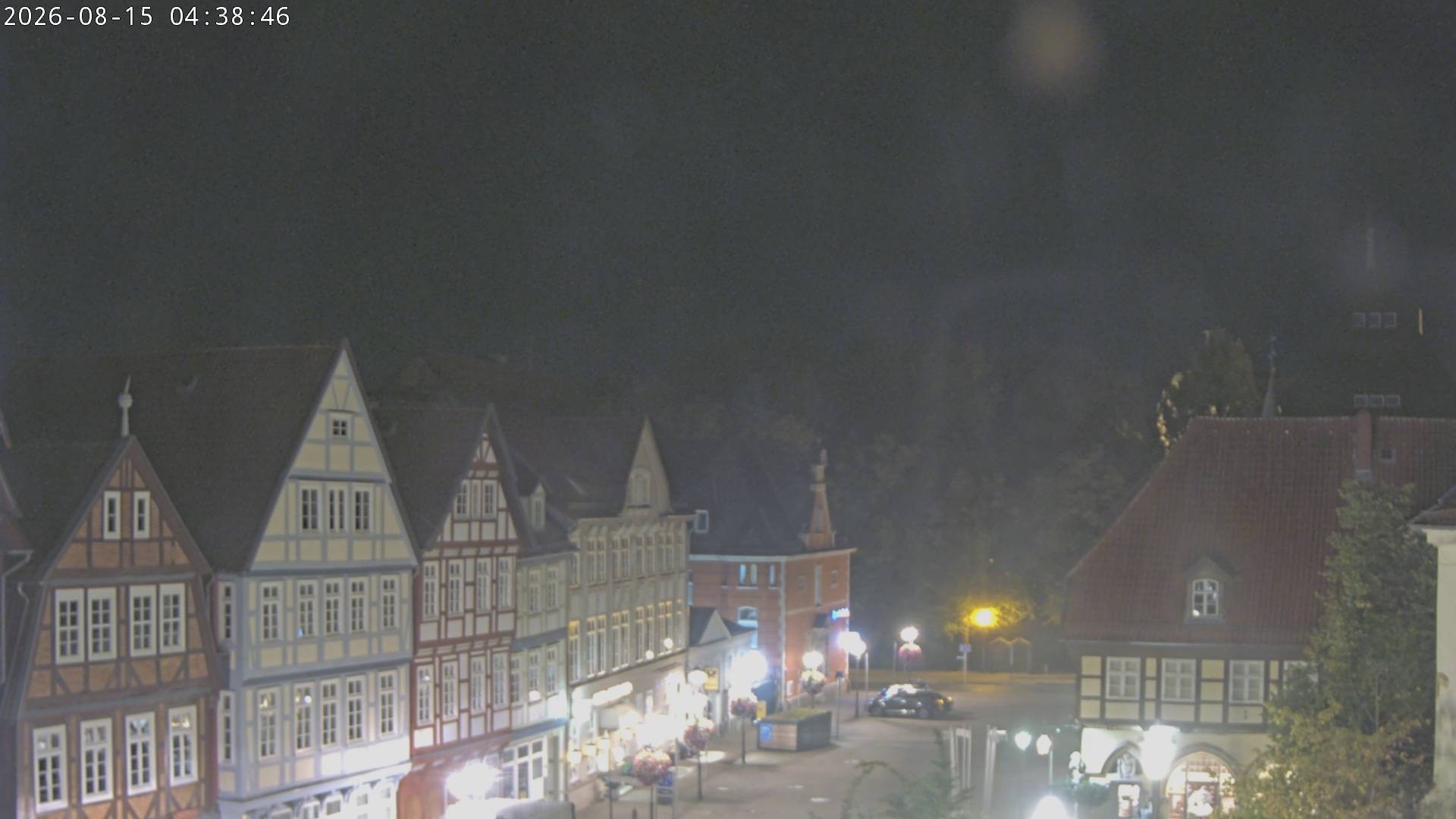 Archiv Foto Webcam Celle: Altes Rathaus und Stechbahn