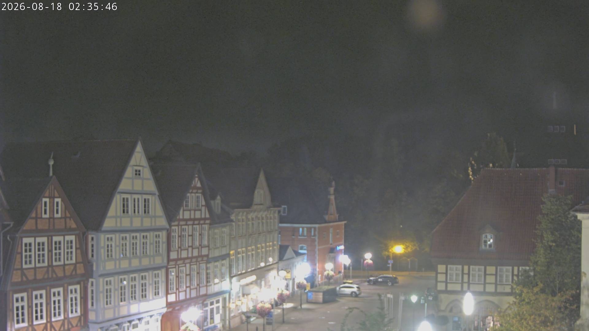 Archiv Foto Webcam Celle: Altes Rathaus und Stechbahn
