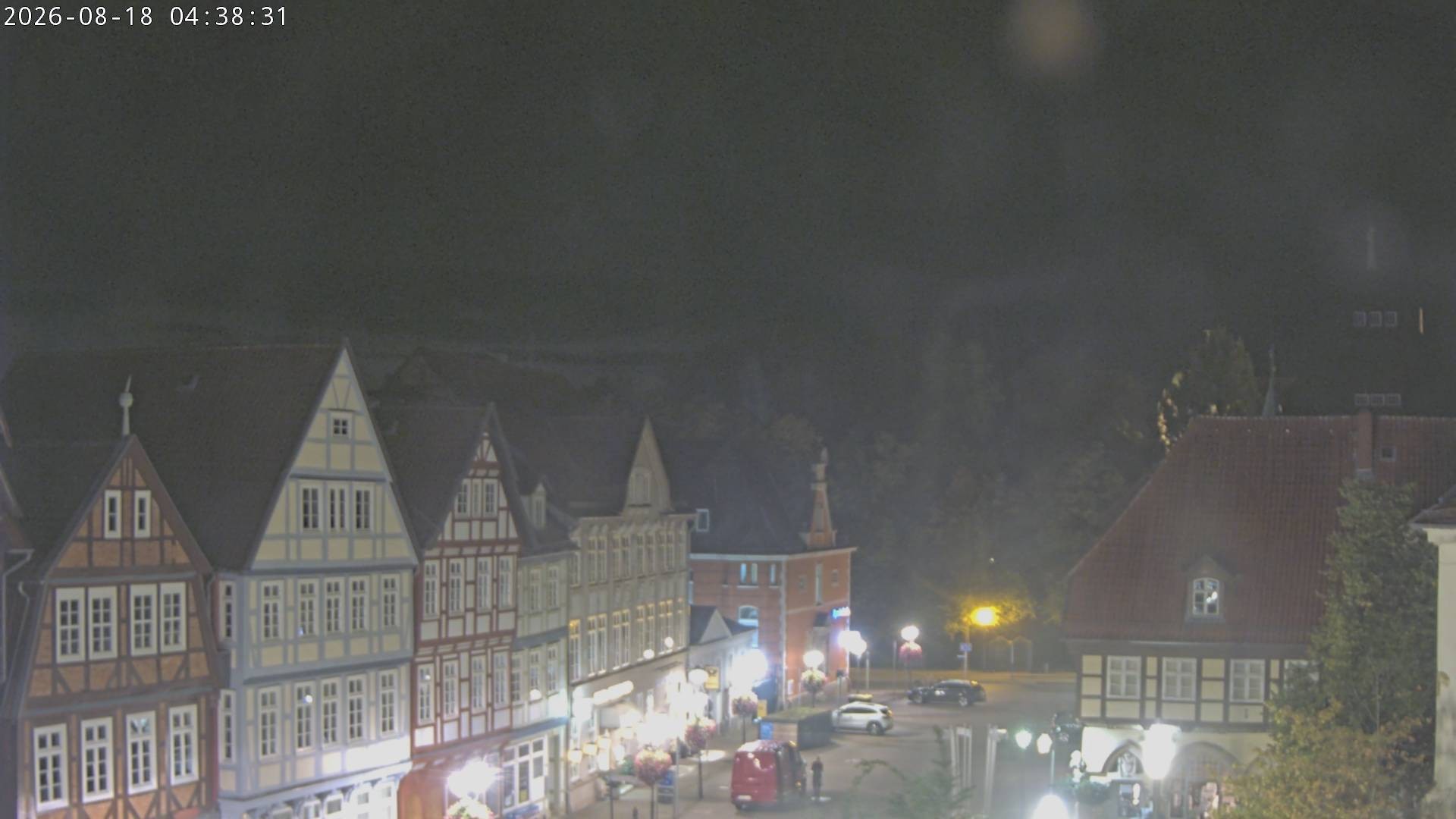 Archiv Foto Webcam Celle: Altes Rathaus und Stechbahn