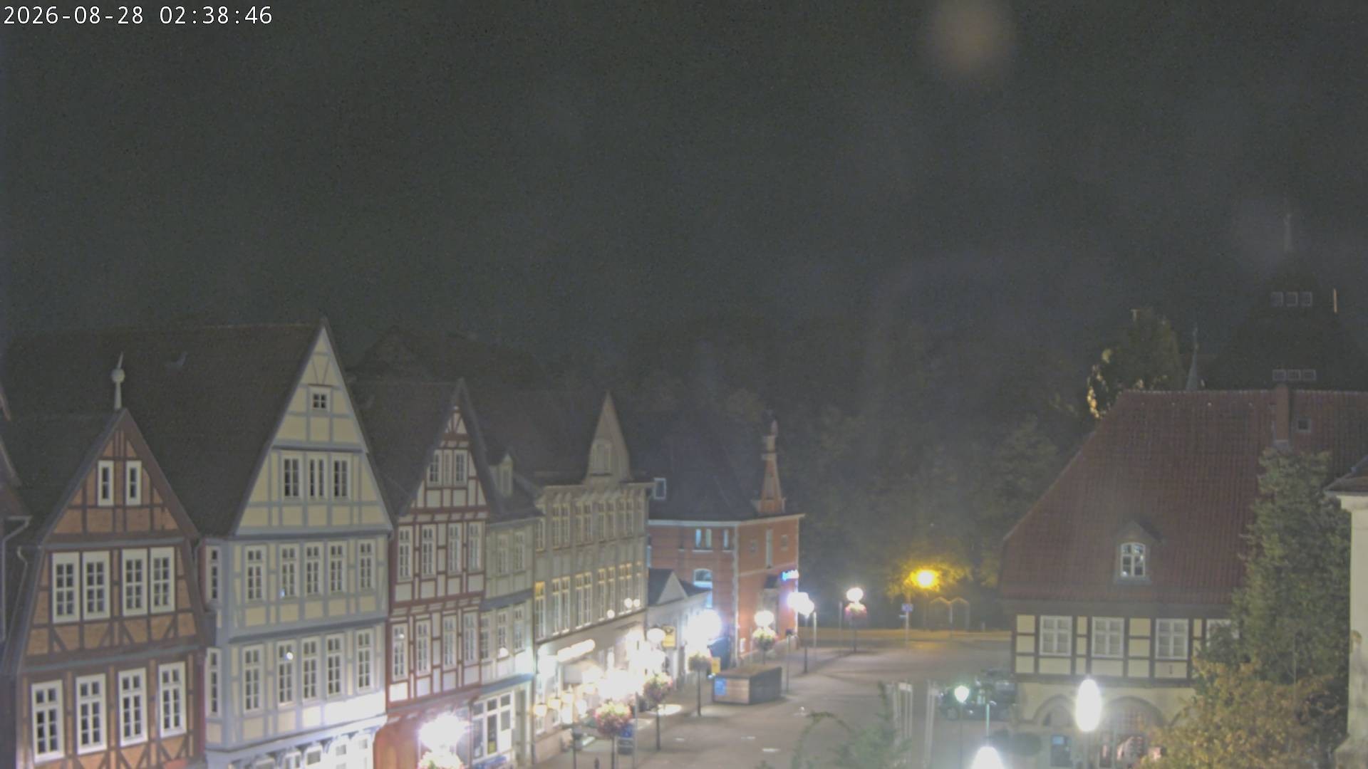 Archiv Foto Webcam Celle: Altes Rathaus und Stechbahn