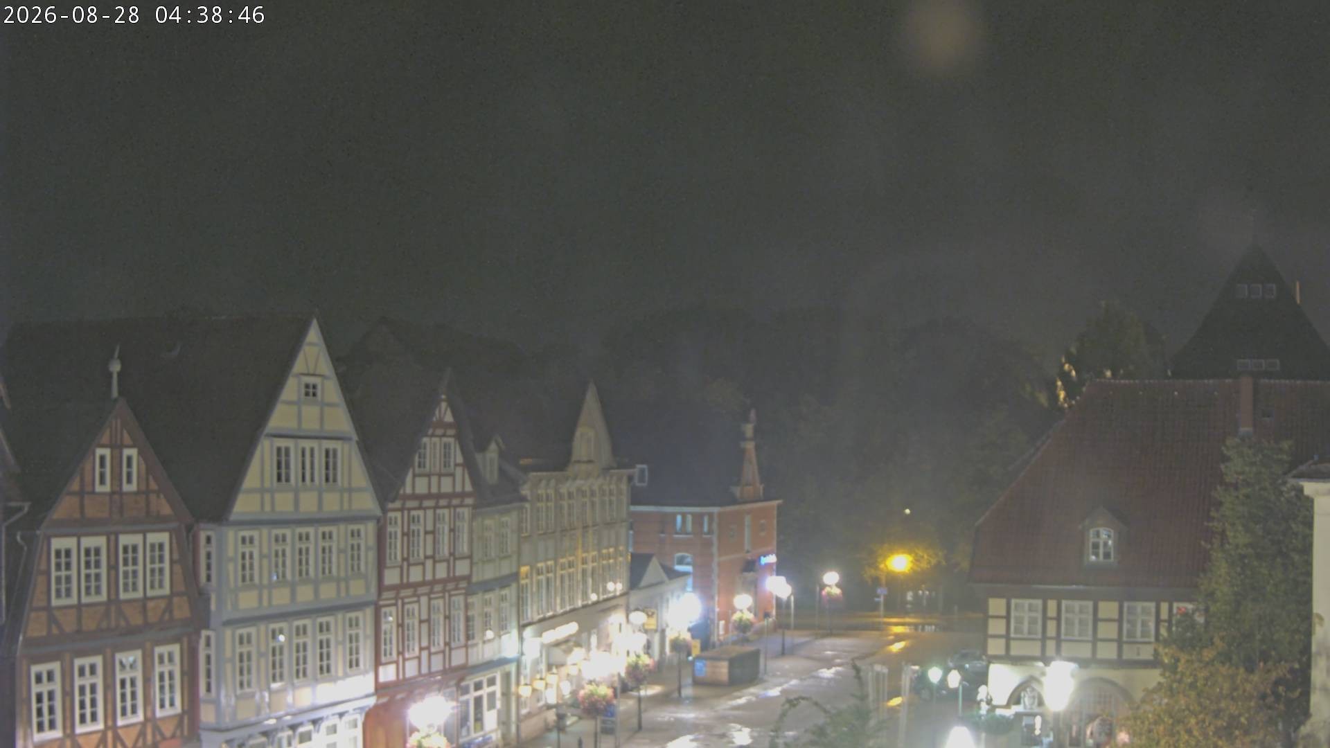 Archiv Foto Webcam Celle: Altes Rathaus und Stechbahn