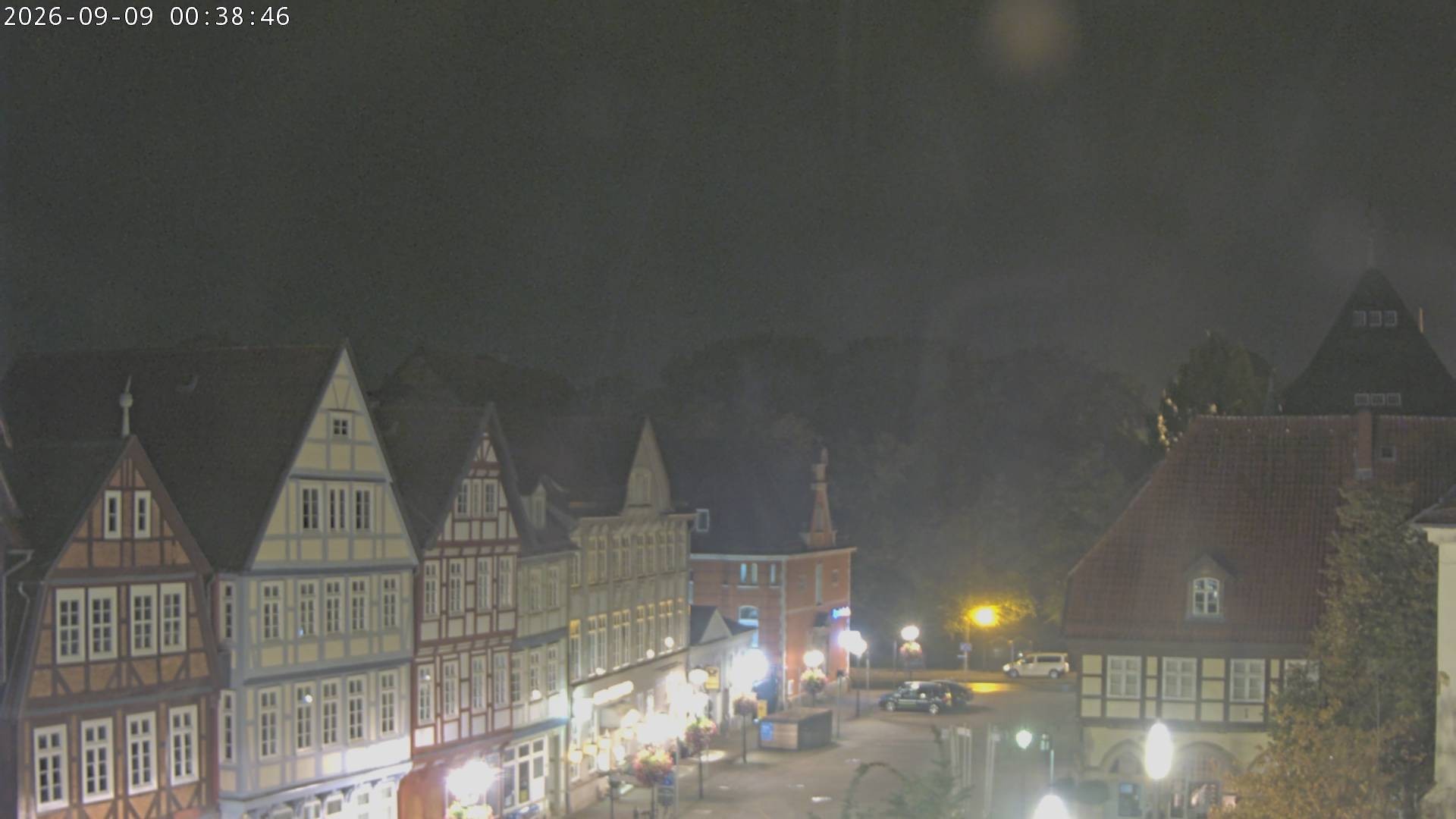 Archiv Foto Webcam Celle: Altes Rathaus und Stechbahn