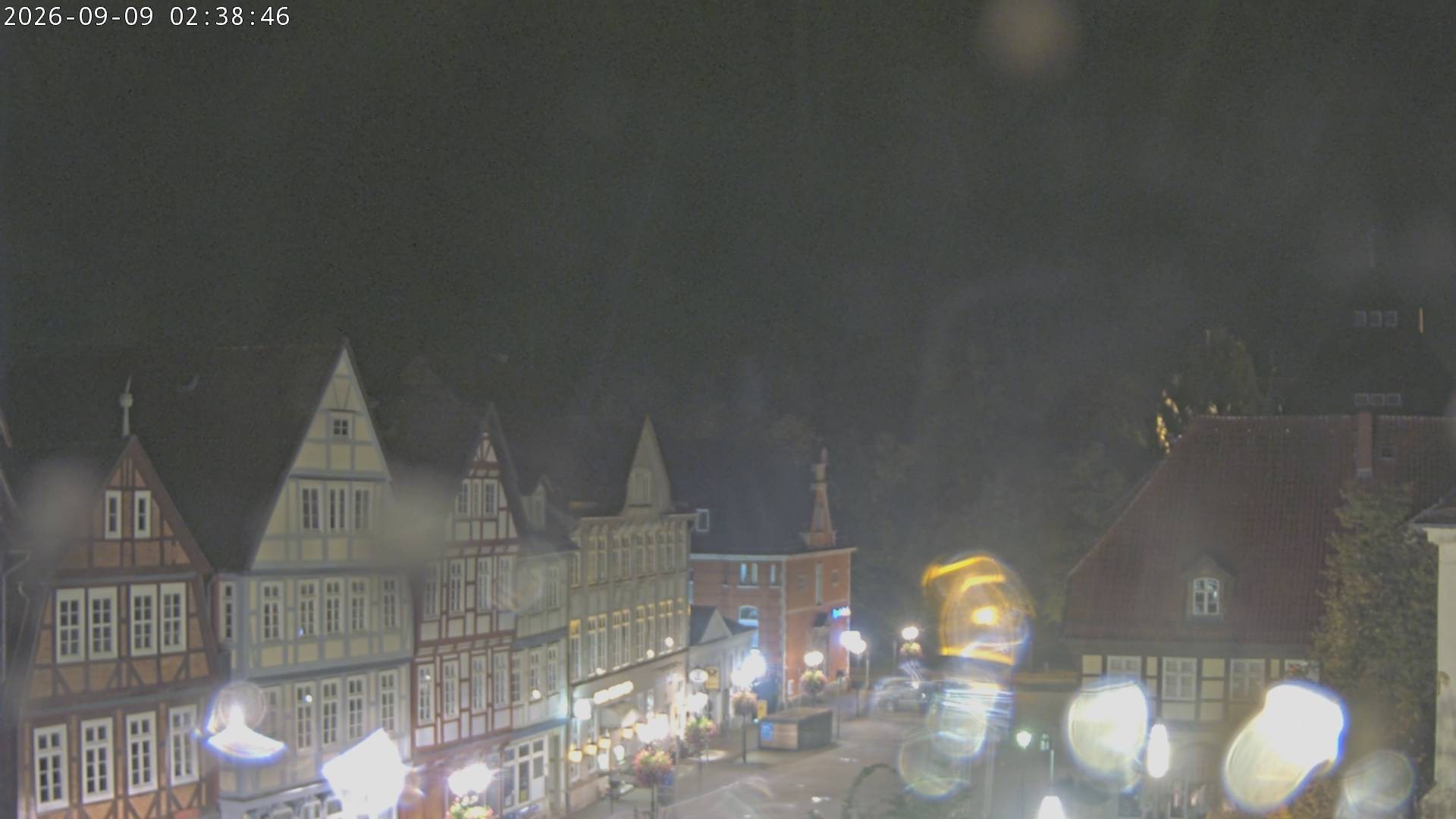 Archiv Foto Webcam Celle: Altes Rathaus und Stechbahn