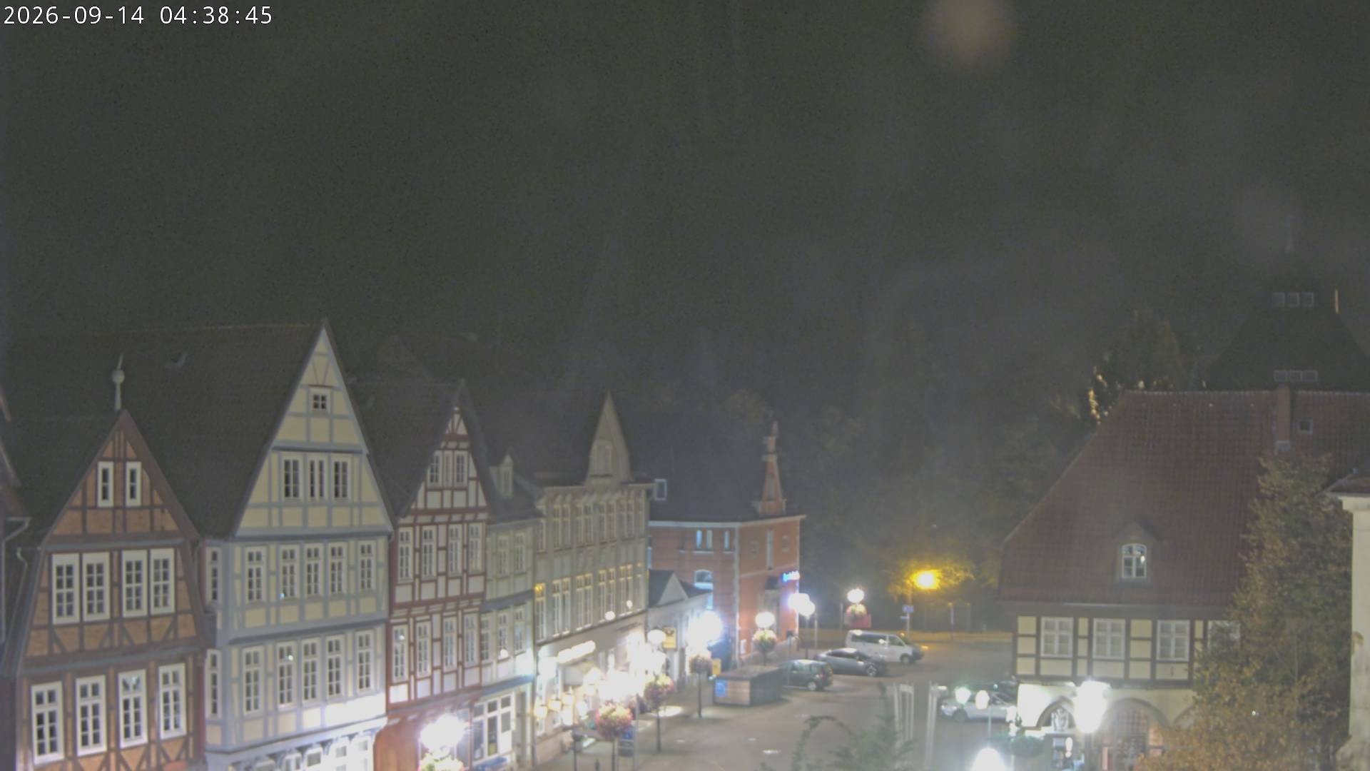 Archiv Foto Webcam Celle: Altes Rathaus und Stechbahn