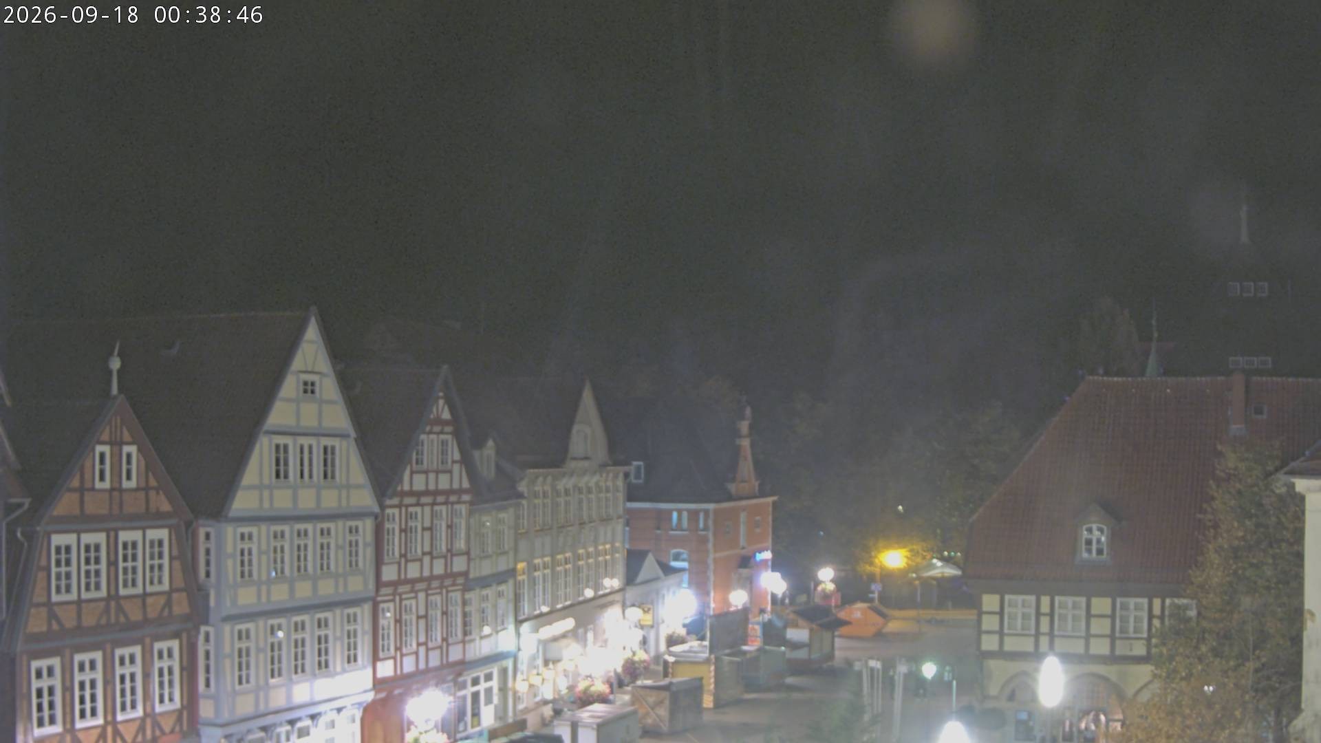 Archiv Foto Webcam Celle: Altes Rathaus und Stechbahn
