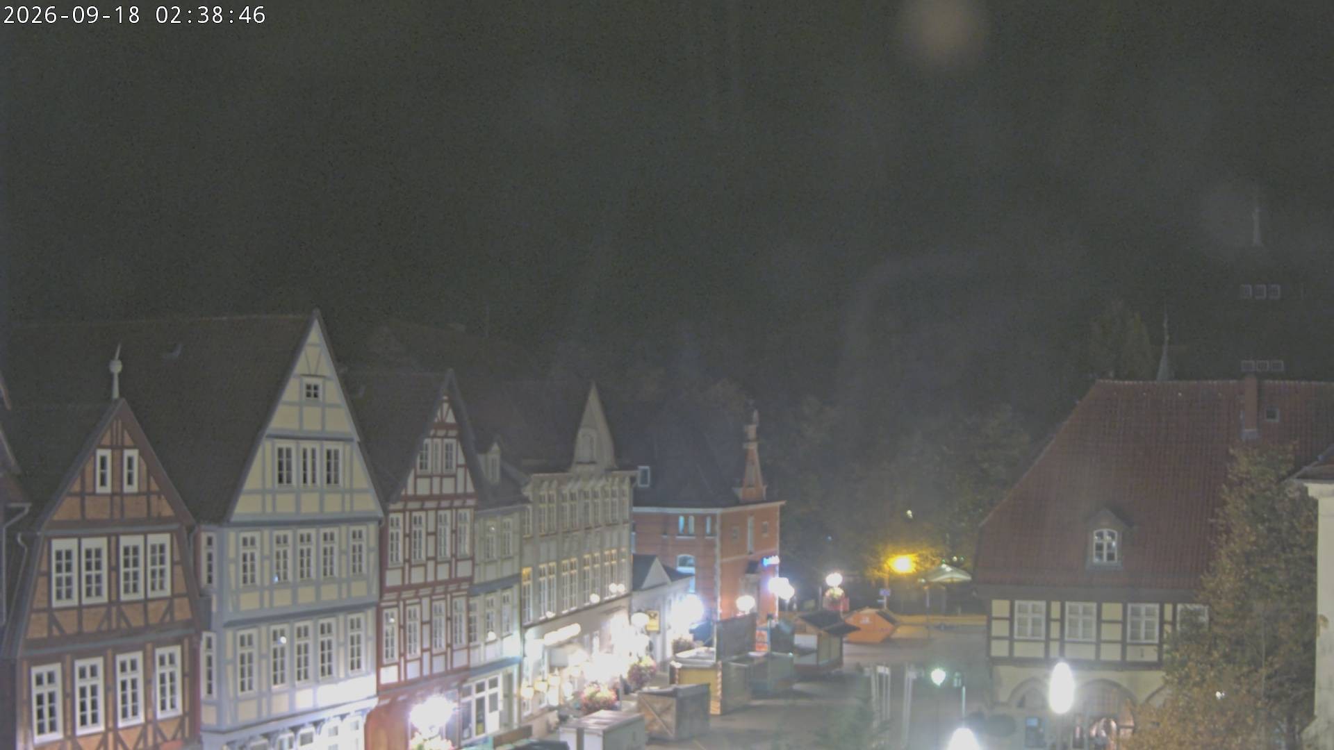 Archiv Foto Webcam Celle: Altes Rathaus und Stechbahn