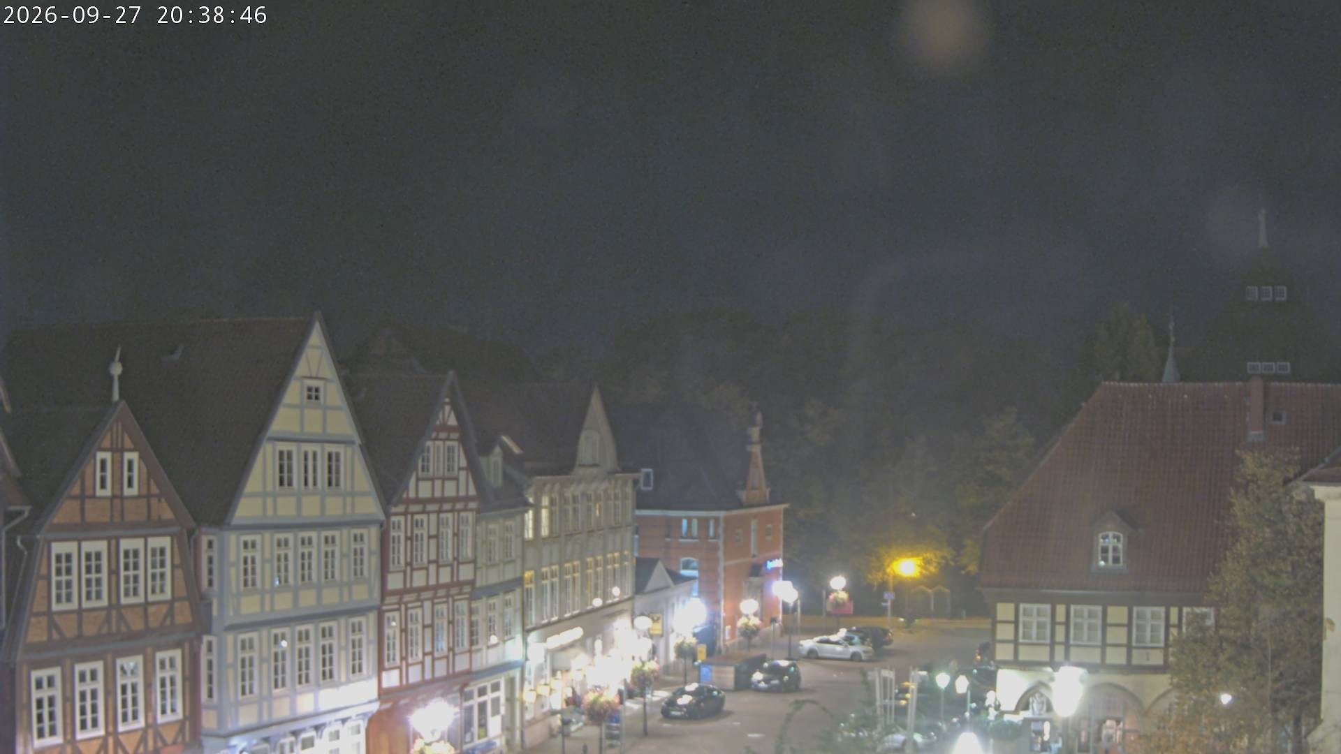 Archiv Foto Webcam Celle: Altes Rathaus und Stechbahn