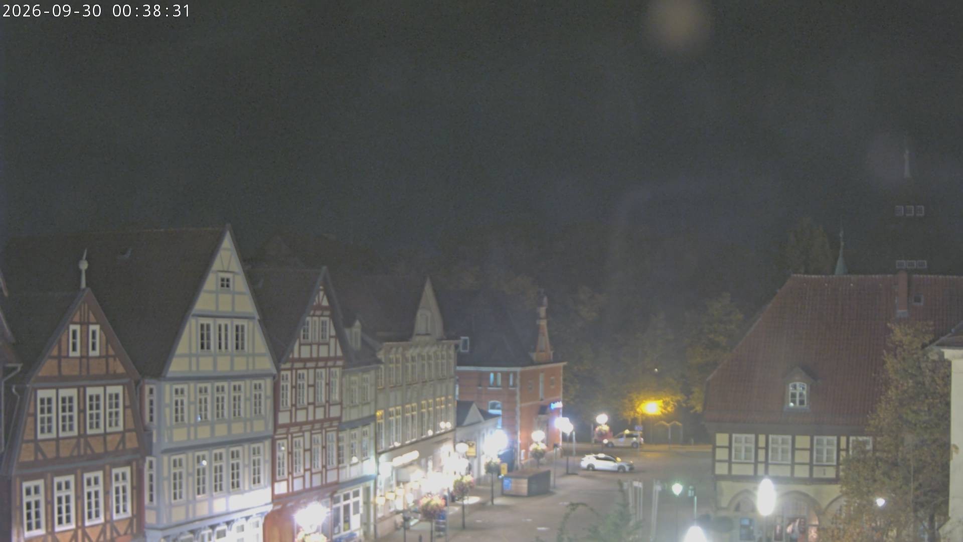 Archiv Foto Webcam Celle: Altes Rathaus und Stechbahn