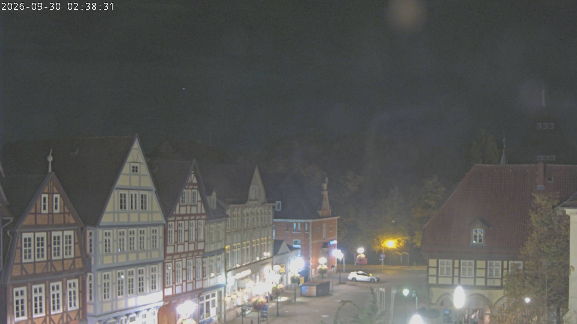Archiv Foto Webcam Celle: Altes Rathaus und Stechbahn