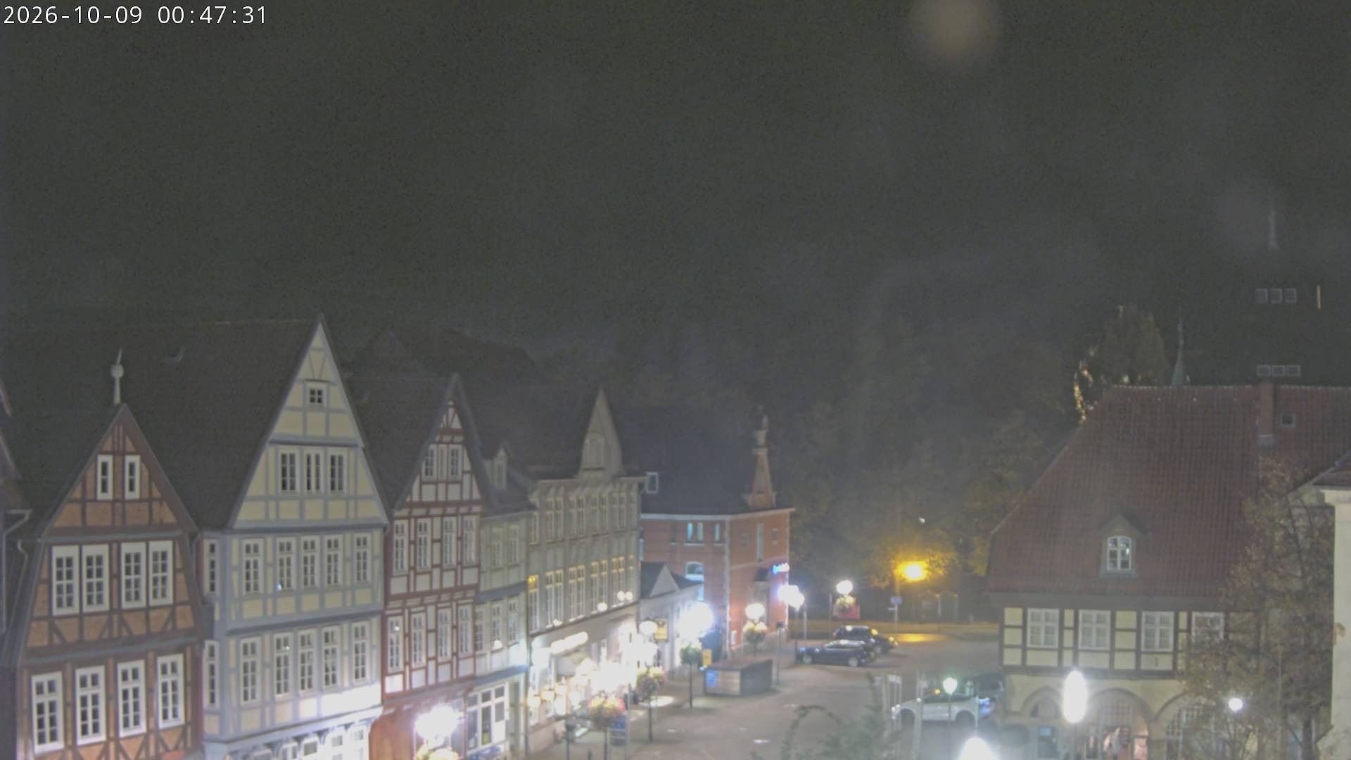 Archiv Foto Webcam Celle: Altes Rathaus und Stechbahn