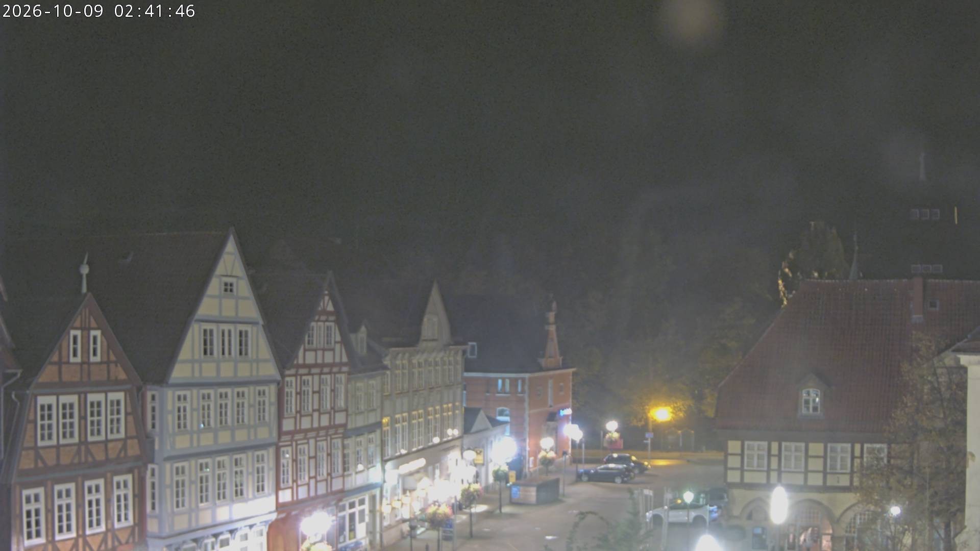 Archiv Foto Webcam Celle: Altes Rathaus und Stechbahn
