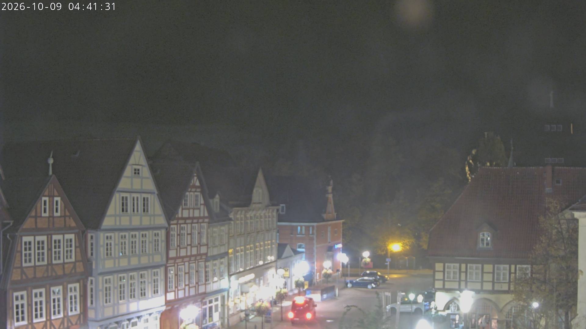 Archiv Foto Webcam Celle: Altes Rathaus und Stechbahn
