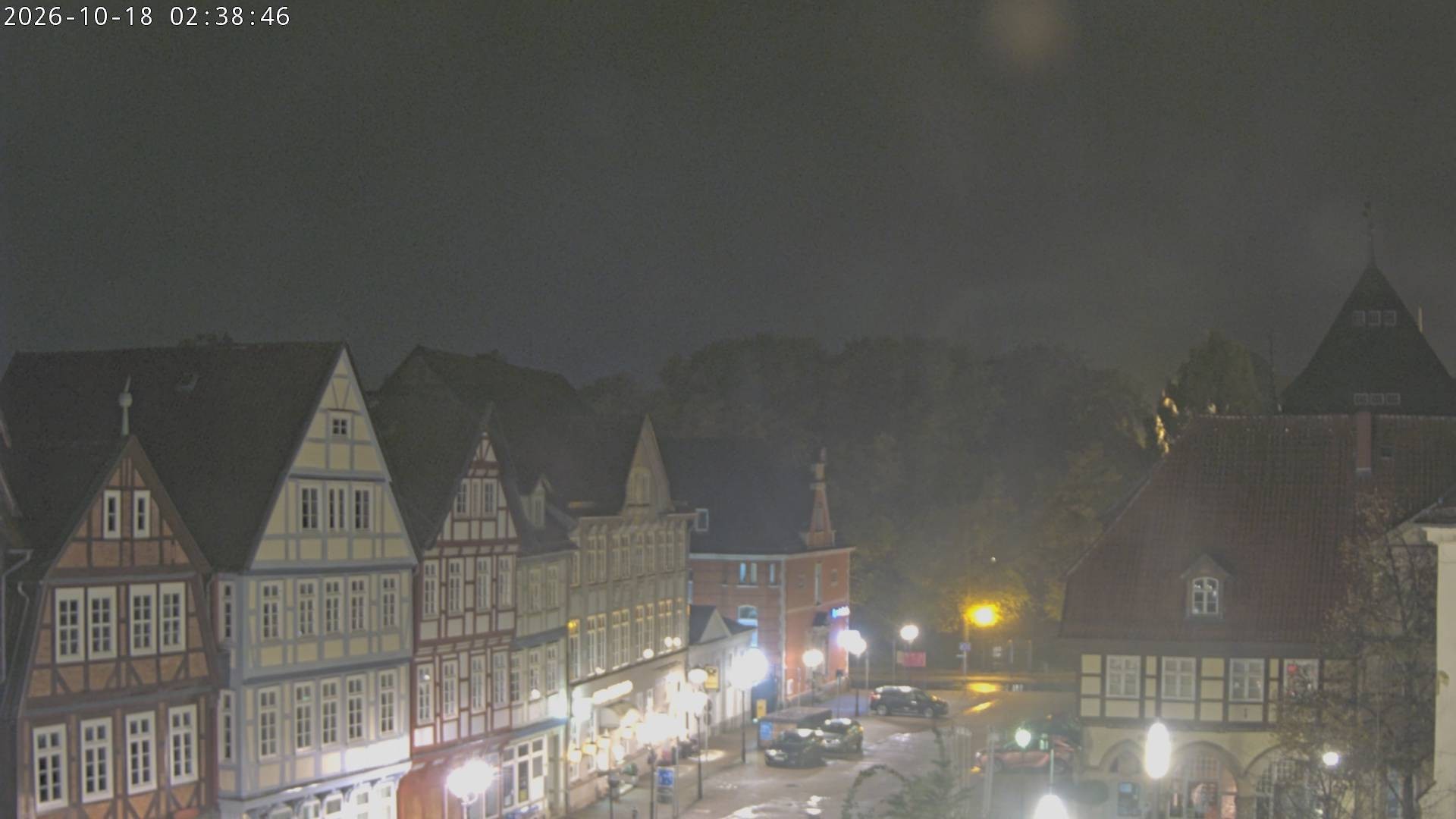 Archiv Foto Webcam Celle: Altes Rathaus und Stechbahn