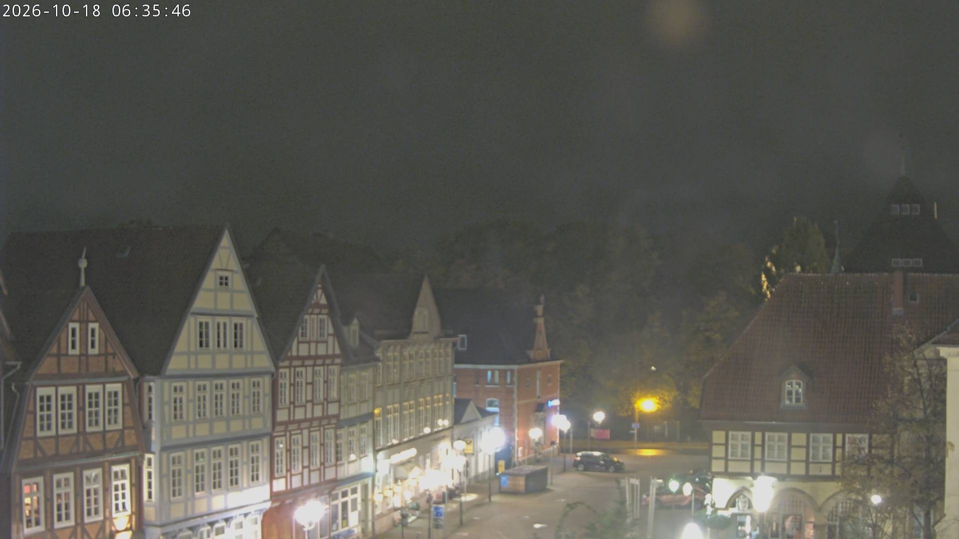 Archiv Foto Webcam Celle: Altes Rathaus und Stechbahn
