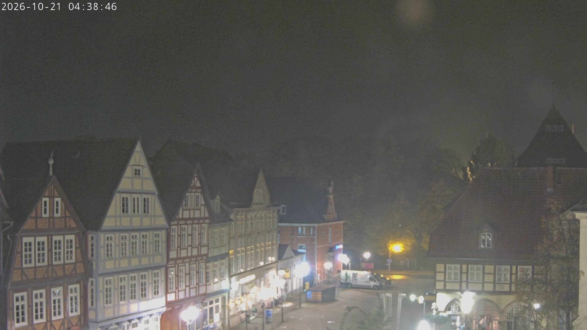 Archiv Foto Webcam Celle: Altes Rathaus und Stechbahn