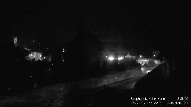 Archived image Webcam St Stephan's Church in Horn (Lower Austria)