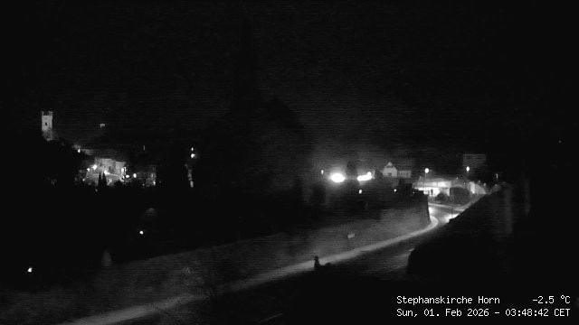 Archived image Webcam St Stephan's Church in Horn (Lower Austria)