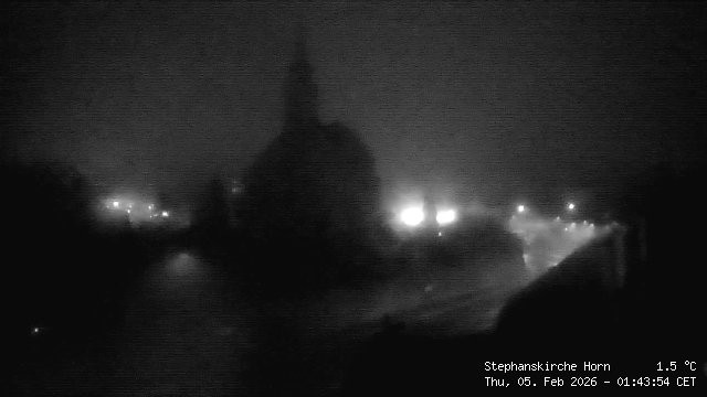 Archiv Foto Webcam Stephanskirche in Horn - Niederösterreich
