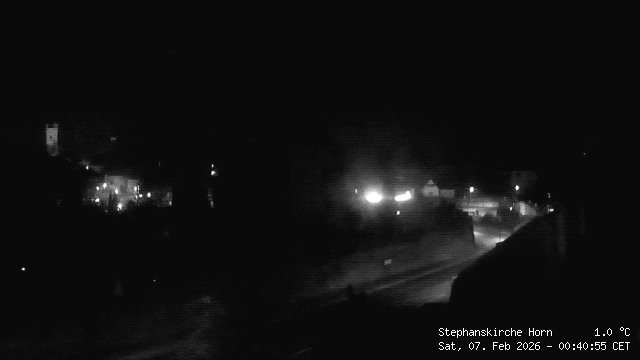 Archiv Foto Webcam Stephanskirche in Horn - Niederösterreich