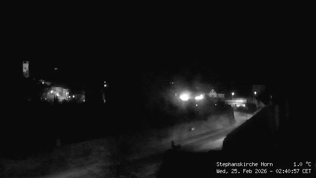 Archiv Foto Webcam Stephanskirche in Horn - Niederösterreich