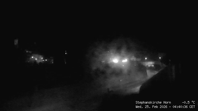 Archiv Foto Webcam Stephanskirche in Horn - Niederösterreich