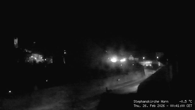 Archived image Webcam St Stephan's Church in Horn (Lower Austria)