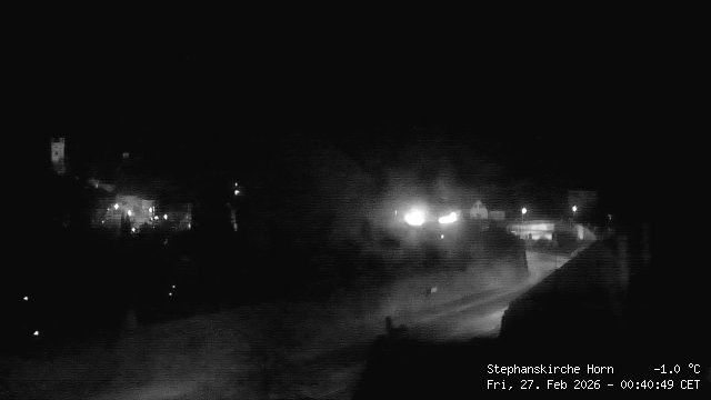 Archived image Webcam St Stephan's Church in Horn (Lower Austria)