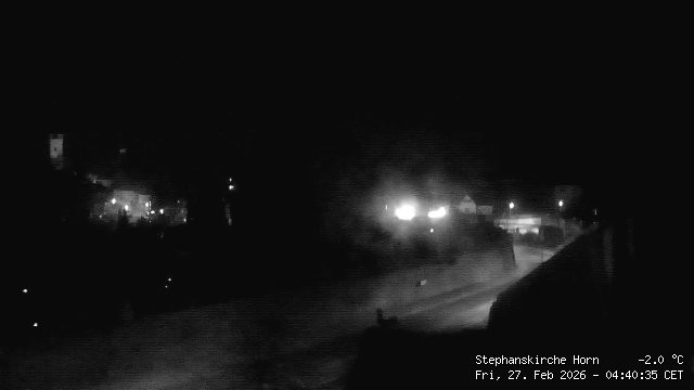 Archived image Webcam St Stephan's Church in Horn (Lower Austria)
