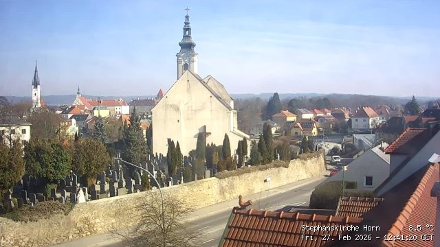 Archived image Webcam St Stephan's Church in Horn (Lower Austria)