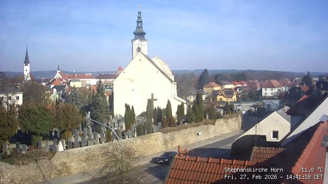 Archived image Webcam St Stephan's Church in Horn (Lower Austria)