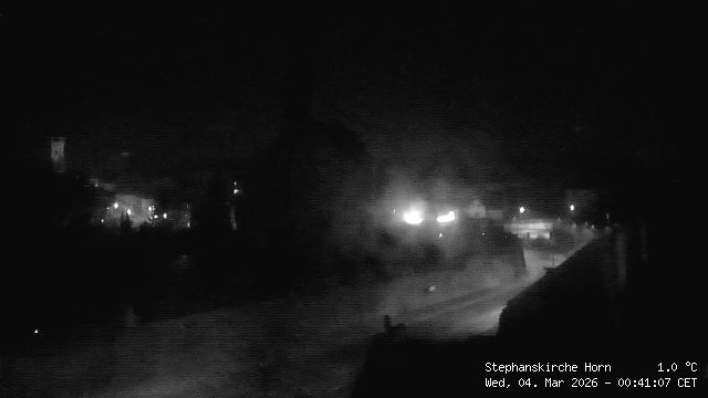 Archived image Webcam St Stephan's Church in Horn (Lower Austria)