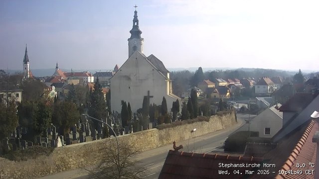 Archived image Webcam St Stephan's Church in Horn (Lower Austria)
