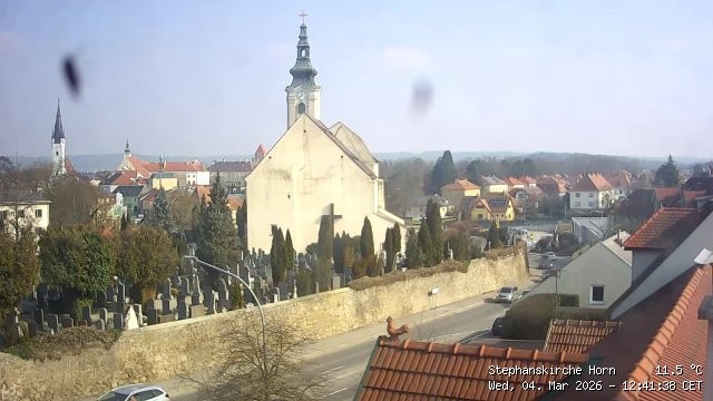 Archived image Webcam St Stephan's Church in Horn (Lower Austria)