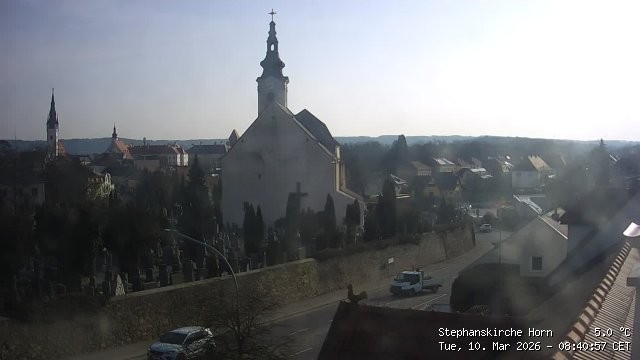 Archiv Foto Webcam Stephanskirche in Horn - Niederösterreich