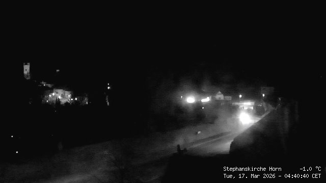 Archiv Foto Webcam Stephanskirche in Horn - Niederösterreich