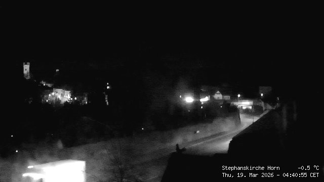 Archiv Foto Webcam Stephanskirche in Horn - Niederösterreich