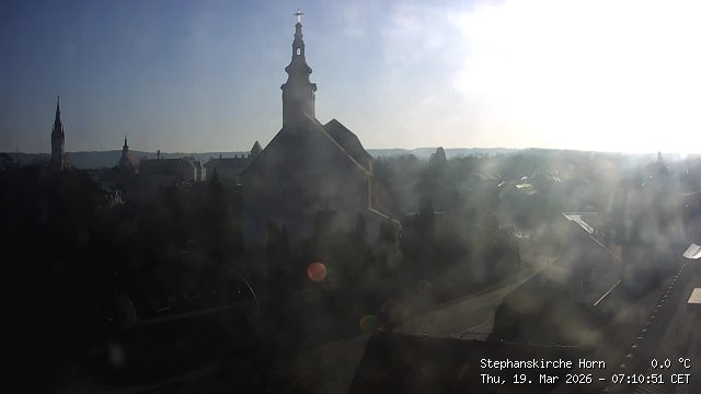 Archiv Foto Webcam Stephanskirche in Horn - Niederösterreich