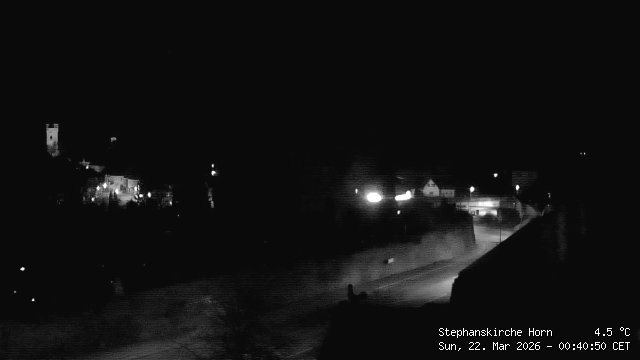 Archived image Webcam St Stephan's Church in Horn (Lower Austria)