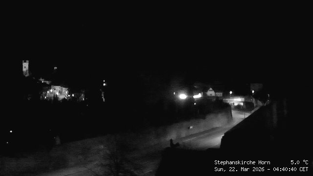 Archived image Webcam St Stephan's Church in Horn (Lower Austria)