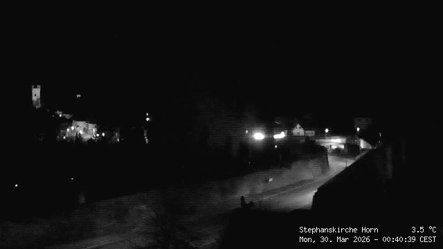 Archiv Foto Webcam Stephanskirche in Horn - Niederösterreich
