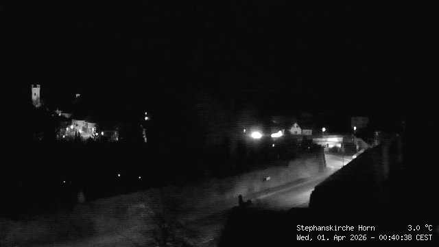 Archiv Foto Webcam Stephanskirche in Horn - Niederösterreich